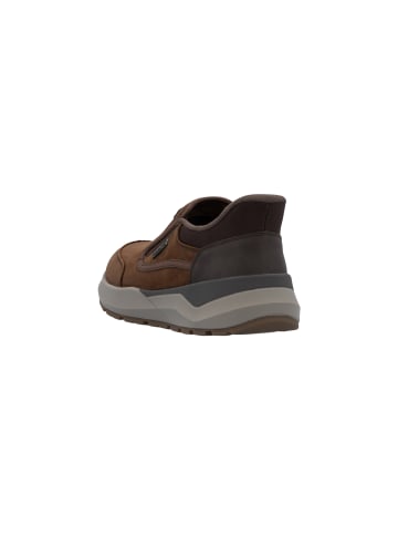 rieker Burlington Low-Top-Sneaker aus Leder Braun