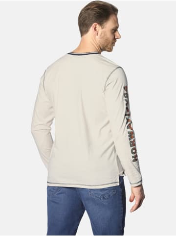 Jan Vanderstorm Langarmshirt RAGNHILD in wollweiß