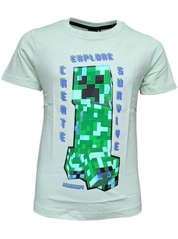 Minecraft T-Shirt Minecraft in Hellgrün