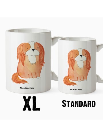 Mr. & Mrs. Panda XL Tasse Hund Cavalier King Charles Spaniel ohn... in Weiß