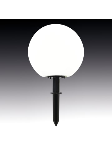 näve Außensockelleuchte "BALL" in weiß - (L)40 cm x (B)40 cm x (H)71 cm