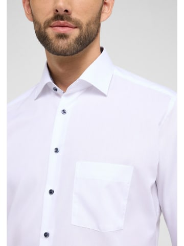 Eterna Langarm Business Hemd für Herren in weiß