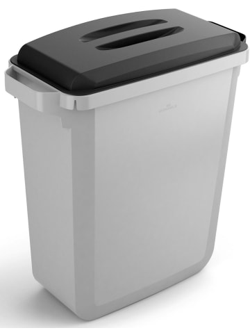 Durable Abfallbehälter Durabin Eco Kunststoff recycelt rechteckig 60l grau