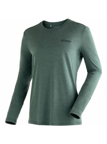 Maier Sports Langarmshirt Horda in Petrol