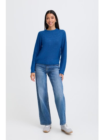 b. young Strickpullover BYOTINKA Regular fit in Blue Quartz