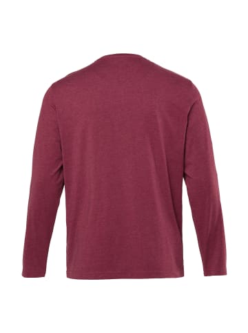 Men Plus Kurzarm T-Shirt in kupferbraun