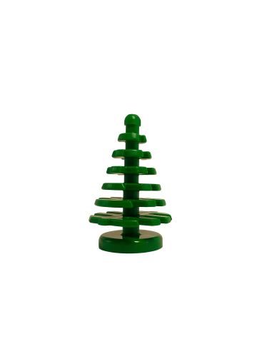 LEGO Kleiner Baum Tanne Fichte Grün 2435 10x Teile - ab 3 Jahren in green