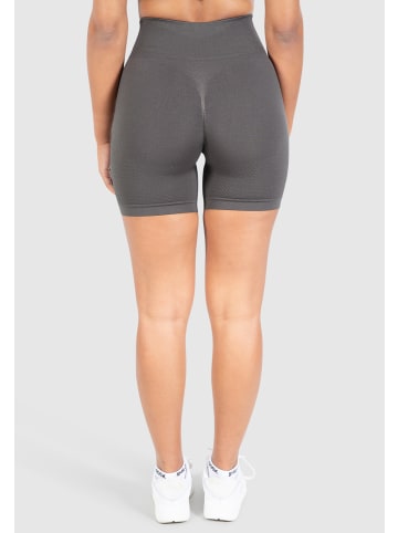 SMILODOX Shorts Amaze Scrunch in Dunkelgrau