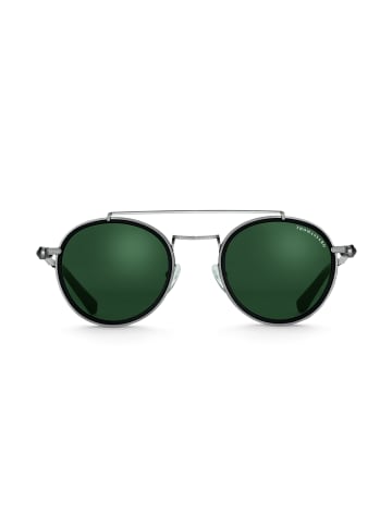 Thomas Sabo Sonnenbrille Johnny Panto Totenkopf in grau, schwarz