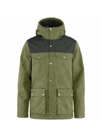 FJÄLLRÄVEN Winterjacke Greenland in Moos