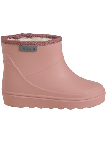 En Fant Kinder Gummistiefel "Thermo Boots Short Solid" in Rosa