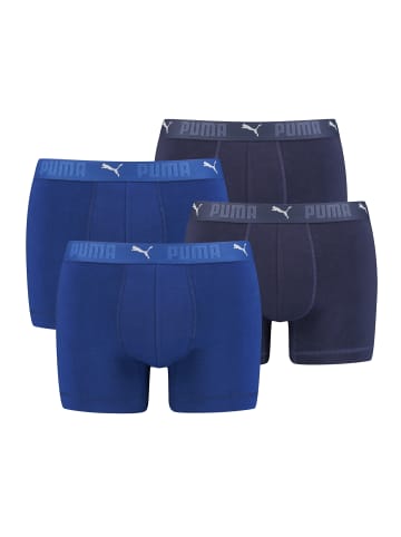 Puma Boxershorts PUMA SPORT COTTON BOXER 4P in Blue Combo