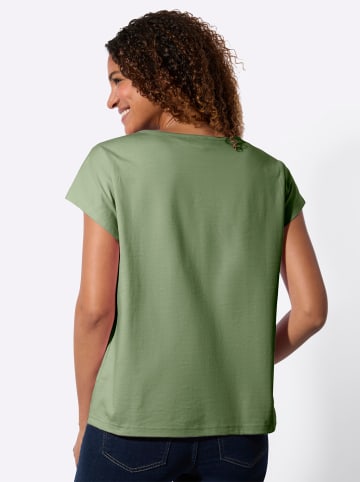 WITT WEIDEN 2er-Pack Shirts in eucalyptus + ecru