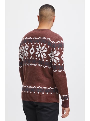 !SOLID Strickpullover SDNorwig 21102725 ME Strickpullover im Norweger-Look in Rot
