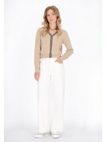 DreiMaster Maritim Women Cardigan in beige