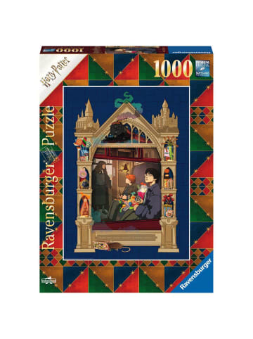 Ravensburger Puzzle 1.000 Teile Harry Potter auf dem Weg nach Hogwarts Ab 14 Jahre in bunt