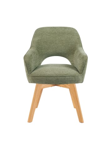DUBI Möbel 2er-Set: Drehstuhl Mika-Mara in Grün - (B)60 x (H)87 x  (T)65 cm