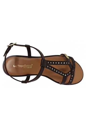 Les Tropeziennes Sandalette Helectra in Braun
