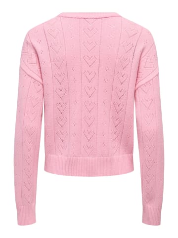 ONLY Strickpullover in Romance Rose