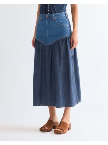 Wrangler Jeansrock Basque Waist in Lone Rider