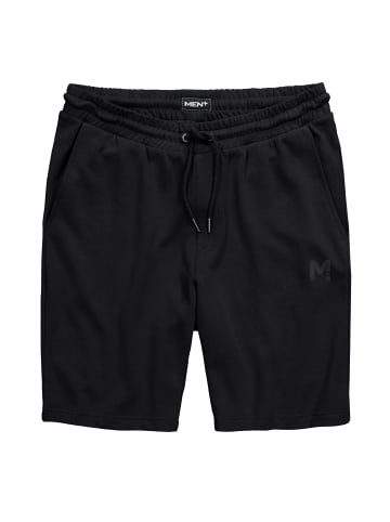 Men Plus Bermuda in schwarz