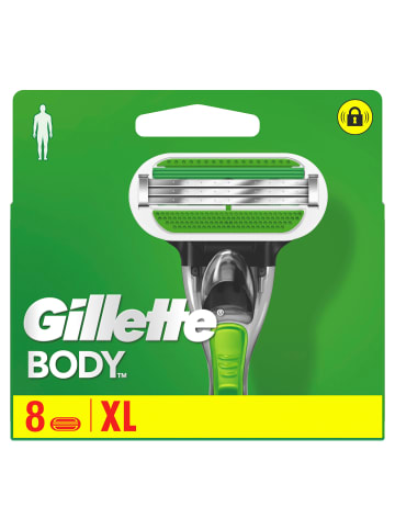 Gillette Ersatzklingen "Body" (8er-Pack)