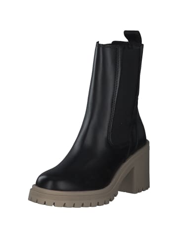 Tamaris Chelsea Boots in BLACK/BEIGE