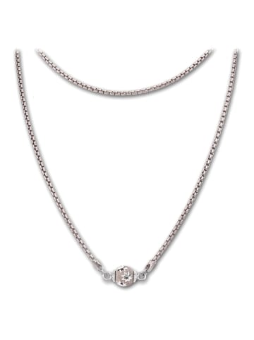 SilberDream 925 Silber vergoldet (Roségold 333) Damen SilberDream Halskette Kugel  ca. 45cm