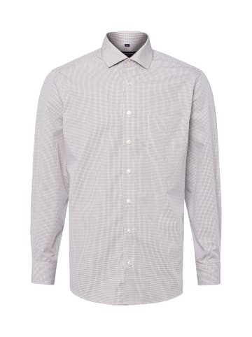 Andrew James Hemd in mocca weiß - 0005