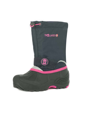 Trollkids Winter Schuhe "Telemark XT" in Marineblau/ Magenta