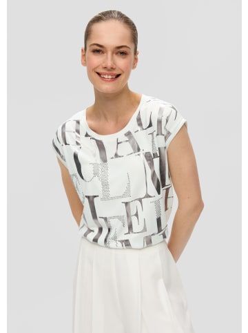 s.Oliver T-Shirt in 02D4_ecru
