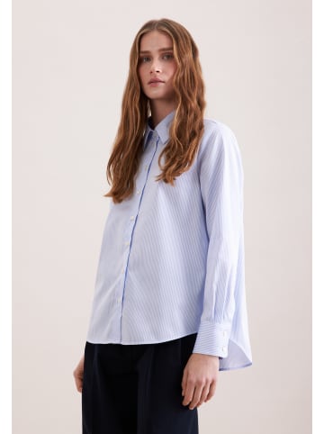 Seidensticker Hemdbluse Regular in Mittelblau