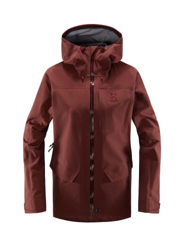 Haglöfs Regenjacke Grym Evo Jacket in Maroon Red