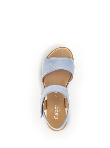 Gabor Comfort Keilsandalette in blau