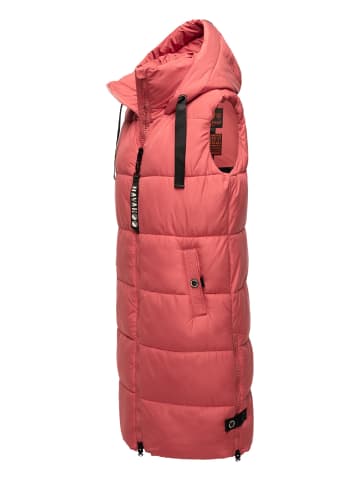 Navahoo Steppweste Schnuffelchen in Rouge