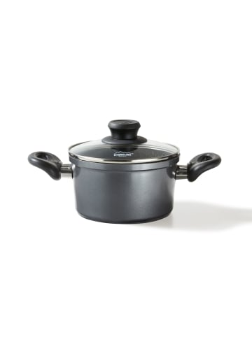 Stoneline Kochtopf | mit Deckel in Anthrazit | 18cm
