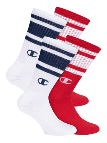 Champion Socken Legacy Fashion in white/red