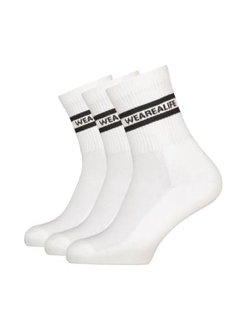 alife and kickin Socken 3 PACK - HenjaAK in brilliant white