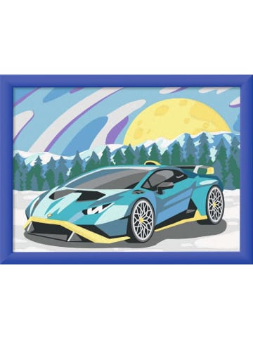Ravensburger Ravensburger Malprodukte Blauer Lamborghini in bunt