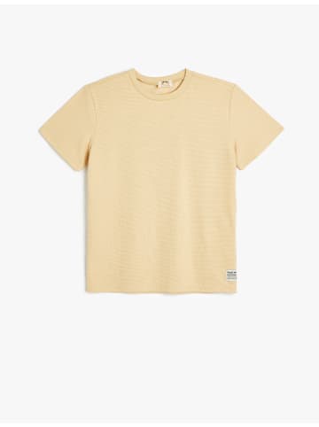 KOTON TSHIRT SS in Beige