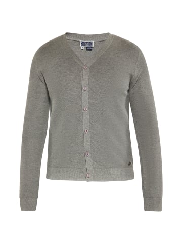 DreiMaster Maritim Cardigan in Grau Melange