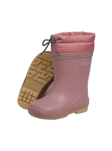 CeLaVi Winterboots CEThermal wellies w.lining solid in Rosa