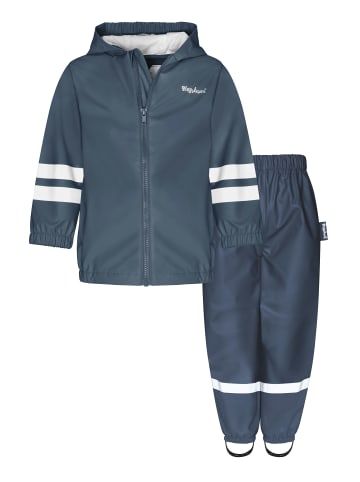 Playshoes Regen-Set Halbhose Basic in marine