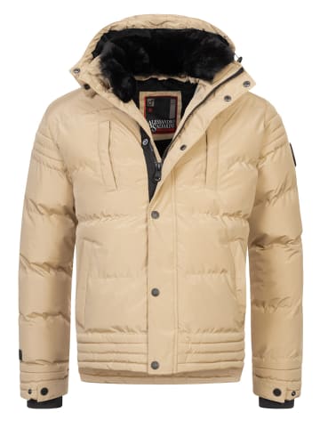 Alessandro Salvarini Winterjacke A. Salvarini Herren Winterjacke AS281 in Beige
