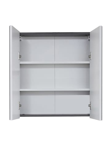 ebuy24 Spiegelschrank Line Weiß 60 x 18 cm