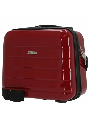 Check.In London 2.0 - Beautycase 33 cm (carbon schwarz) in berry