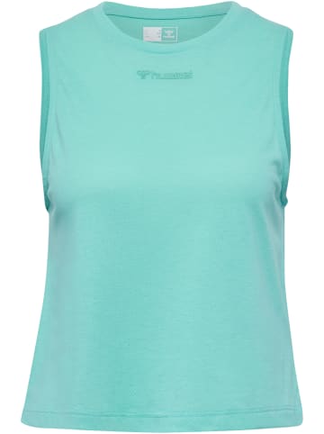 Hummel Hummel T-Shirt Hmlmt Vanja Multisport Damen in POOL BLUE