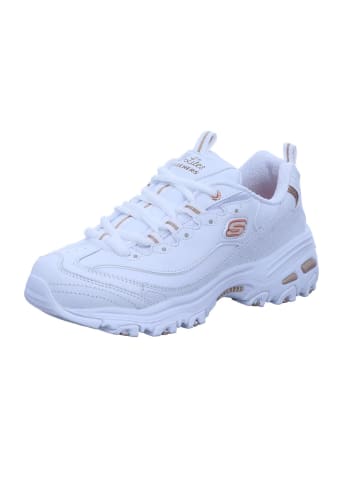 Skechers Lowtop-Sneaker D'LITES - FRESH START in white/rosegold