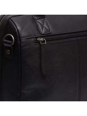 The Chesterfield Brand Langton Schultertasche Leder 28 cm in black