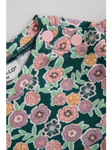 Coccodrillo Kleid mit langen Ärmeln in bunt